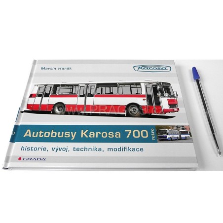 Kniha, AUTOBUS KAROSA 700 historie, vývoj, technika, modifikace, M.Harák