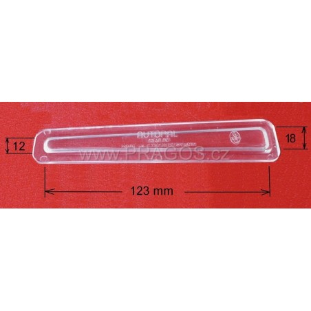 15a =, PLEXI OSVĚTLENÍ SPZ, 12cm