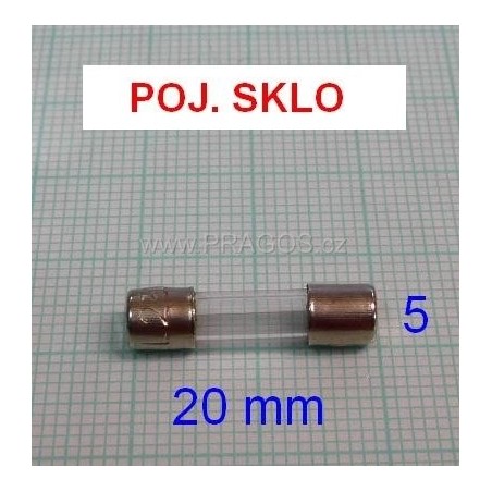 POJISTKA SKLO 0, 8A