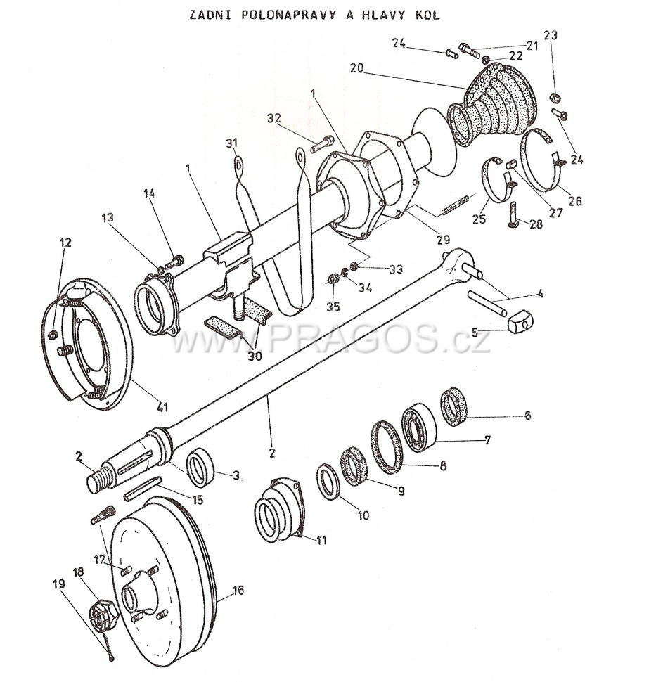 Diagram náhradních dílů