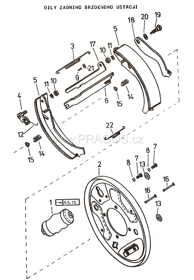 Diagram náhradních dílů