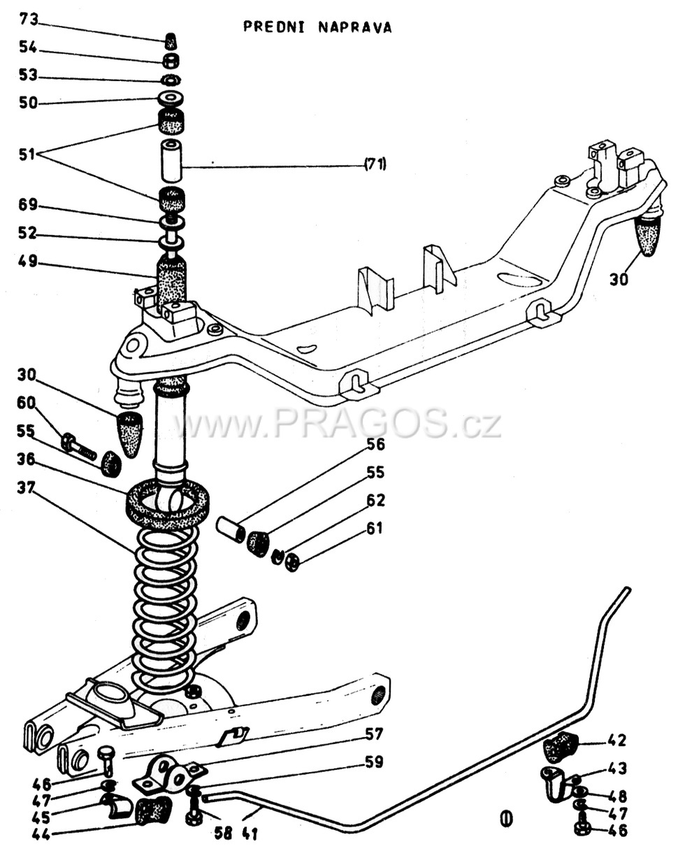 Diagram náhradních dílů