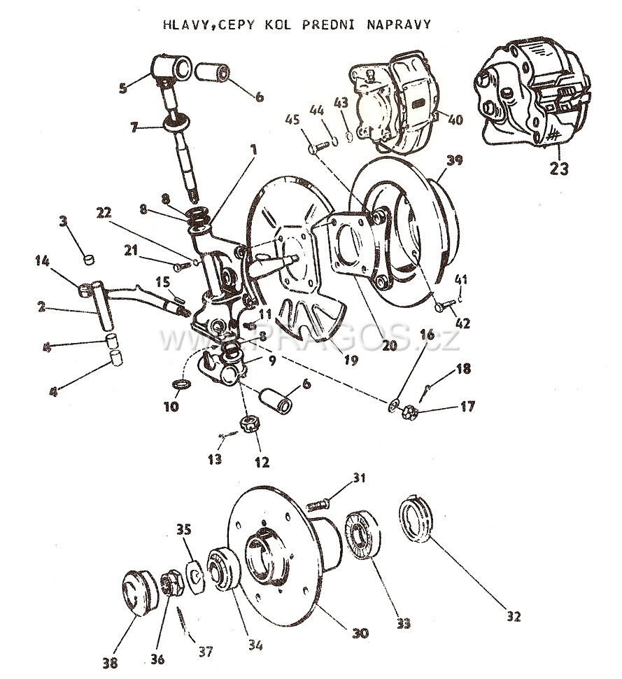 Diagram náhradních dílů