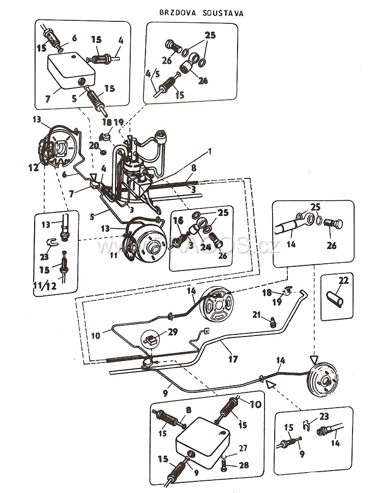 Diagram náhradních dílů