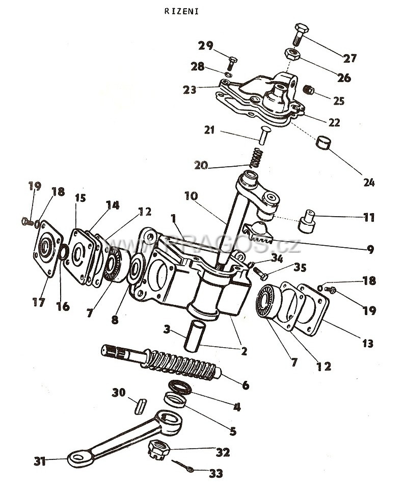 Diagram náhradních dílů