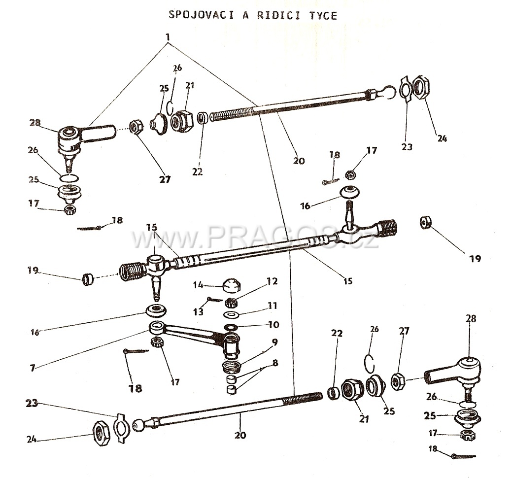 Diagram náhradních dílů