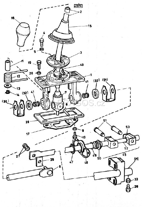 Diagram náhradních dílů