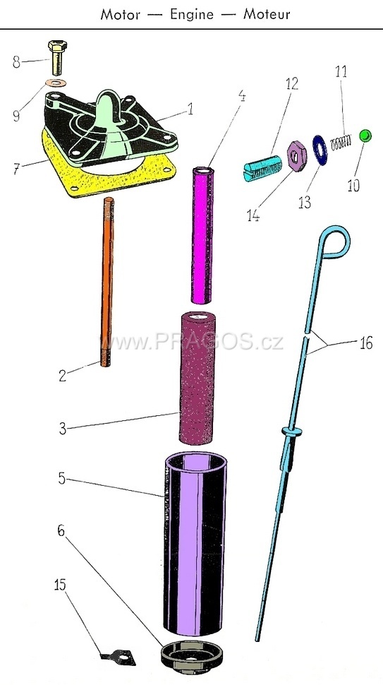 Diagram náhradních dílů