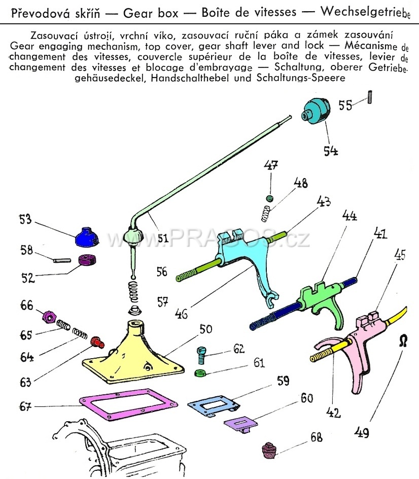 Diagram náhradních dílů