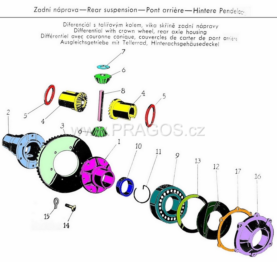 Diagram náhradních dílů