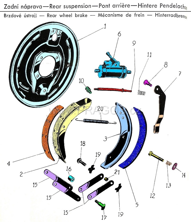 Diagram náhradních dílů