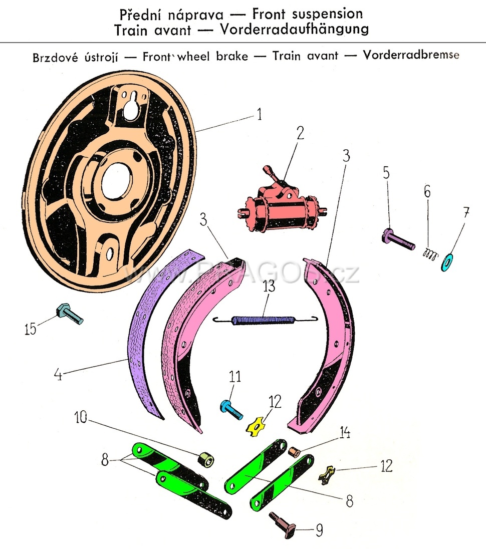 Diagram náhradních dílů