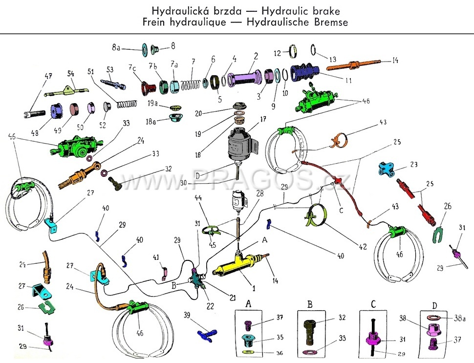 Diagram náhradních dílů