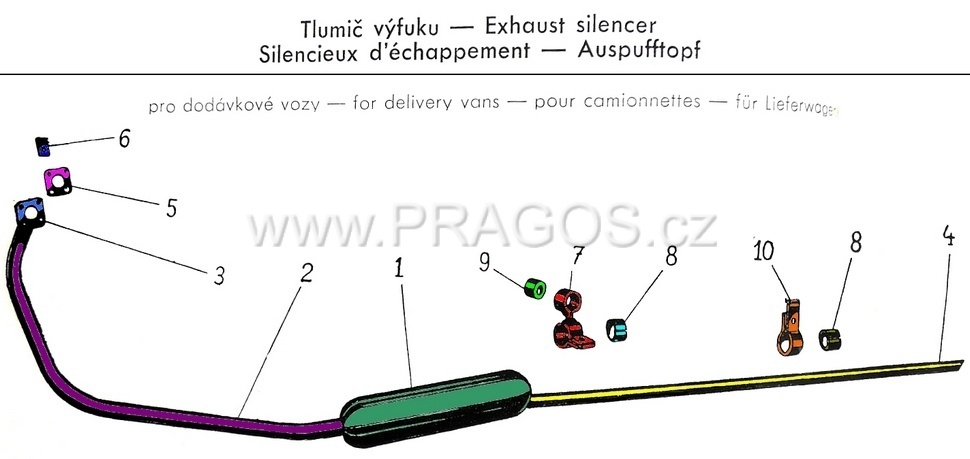 Diagram náhradních dílů