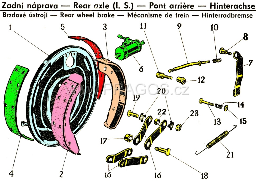 Diagram náhradních dílů