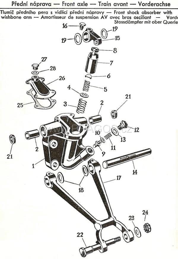 Diagram náhradních dílů