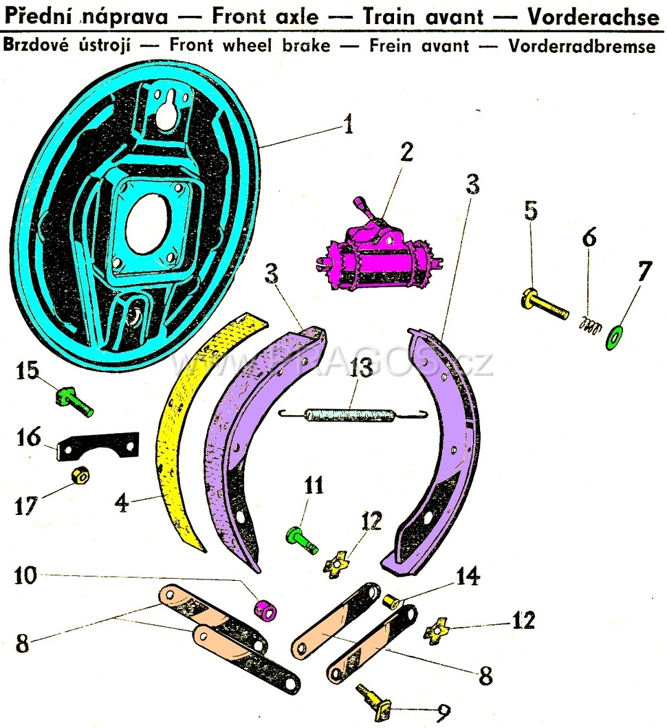 Diagram náhradních dílů