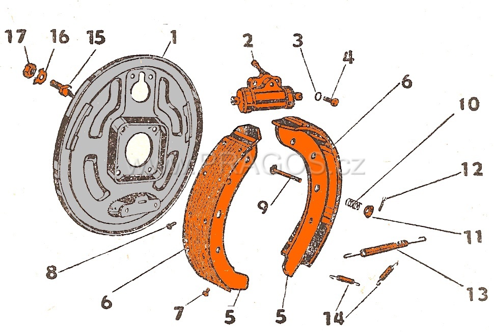 Diagram náhradních dílů