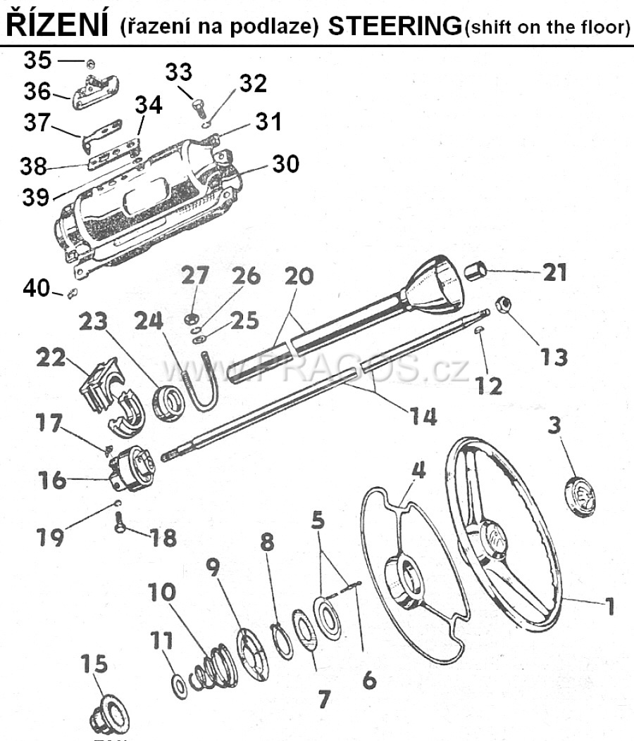 Diagram náhradních dílů