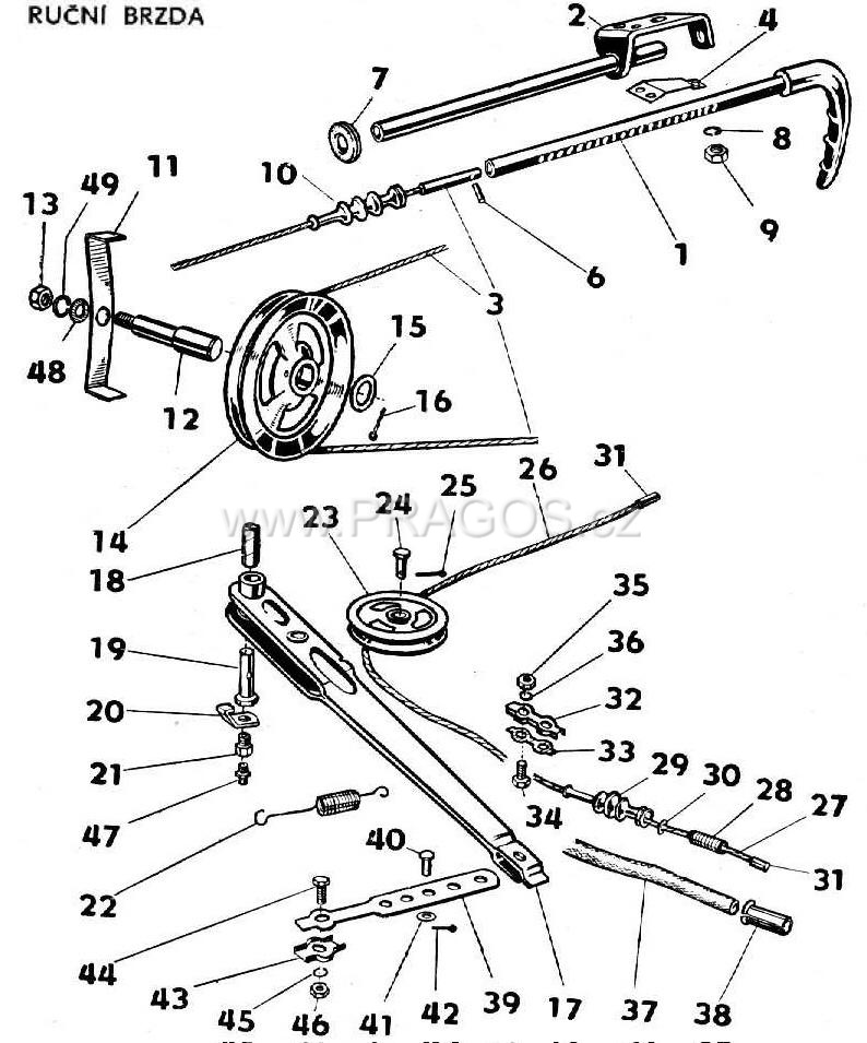 Diagram náhradních dílů