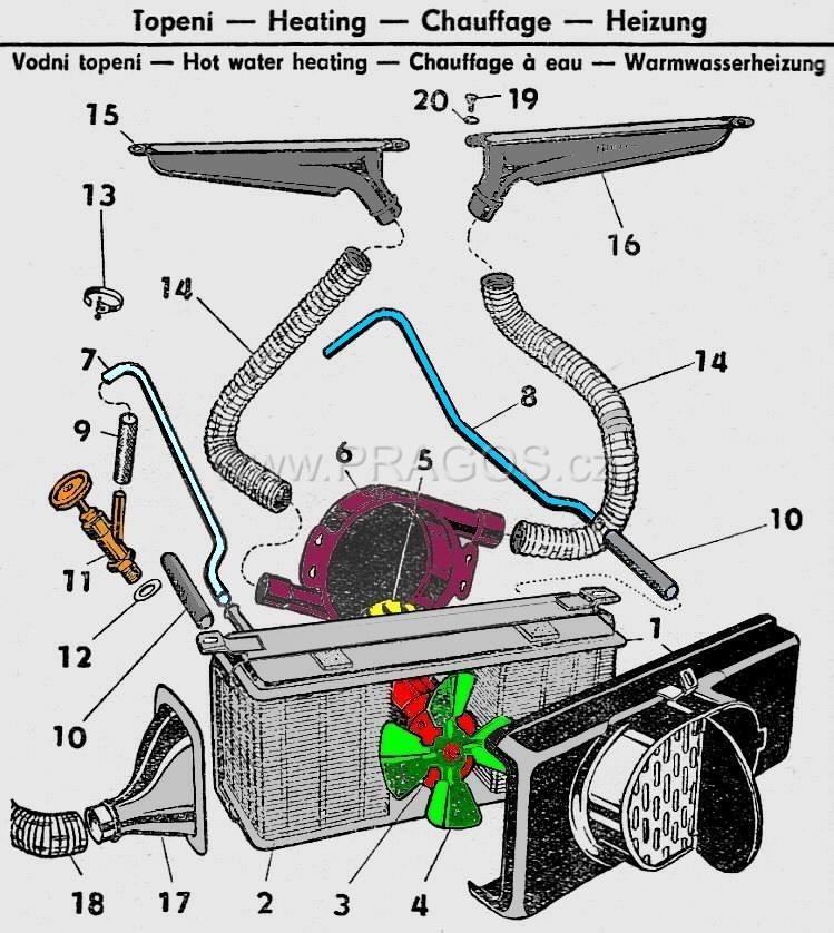 Diagram náhradních dílů