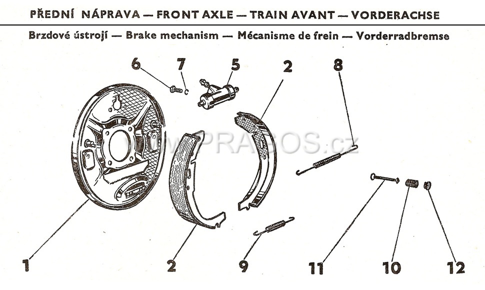 Diagram náhradních dílů