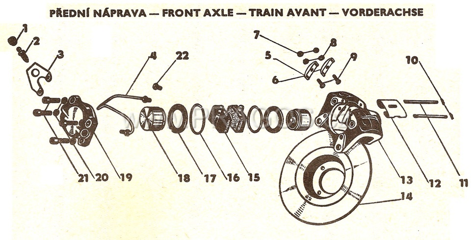 Diagram náhradních dílů