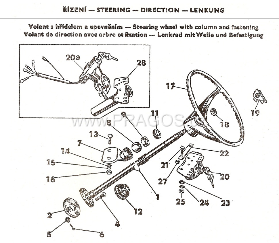 Diagram náhradních dílů