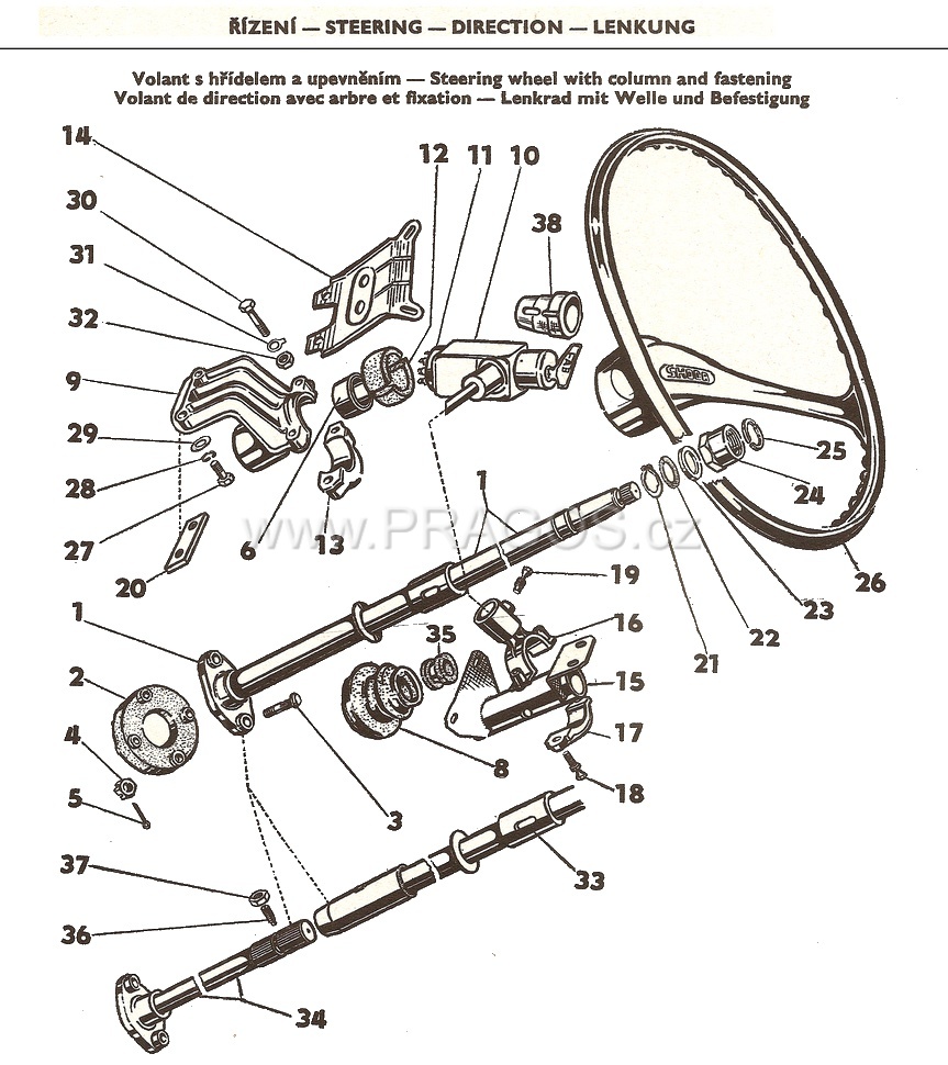 Diagram náhradních dílů