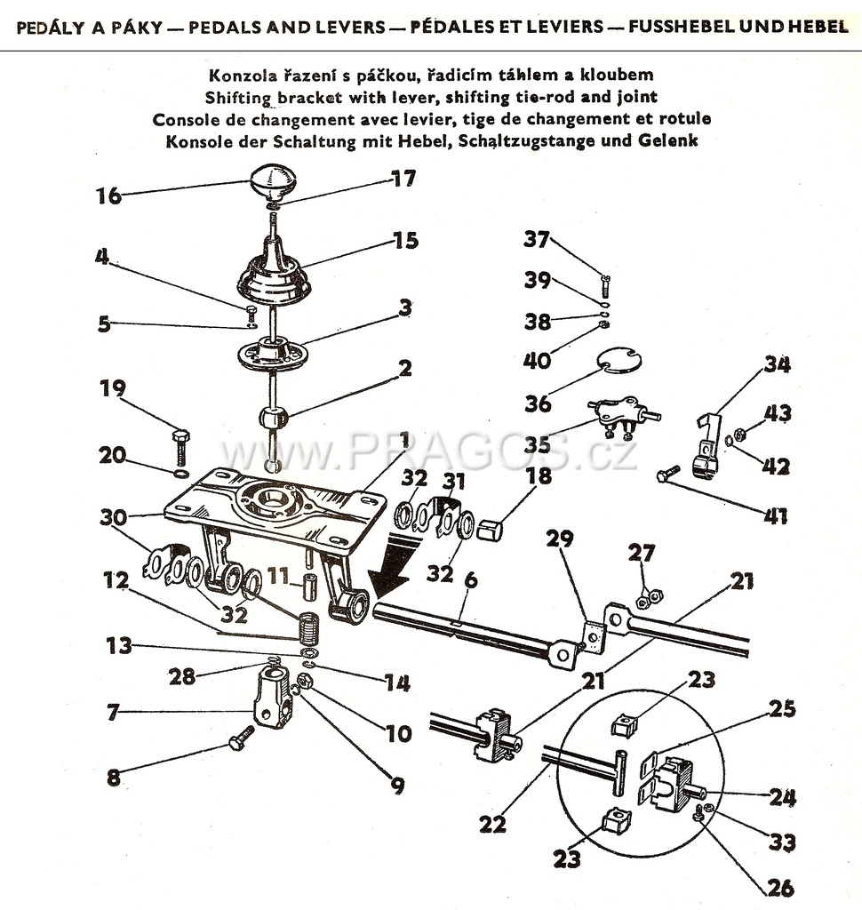 Diagram náhradních dílů