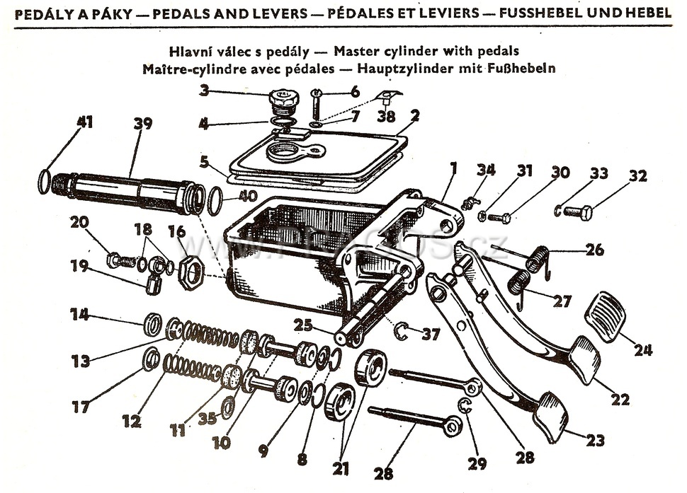 Diagram náhradních dílů