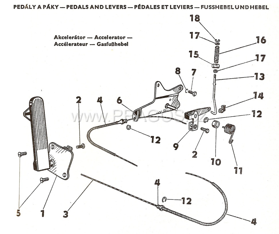 Diagram náhradních dílů