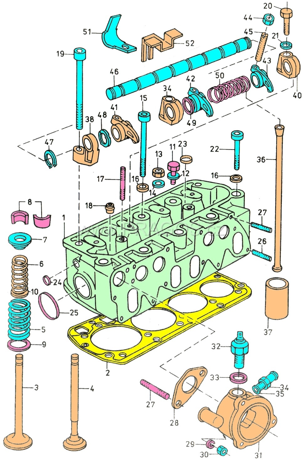 Diagram náhradních dílů