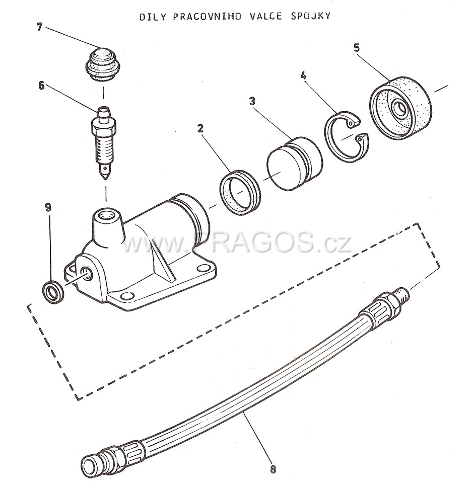 Diagram náhradních dílů