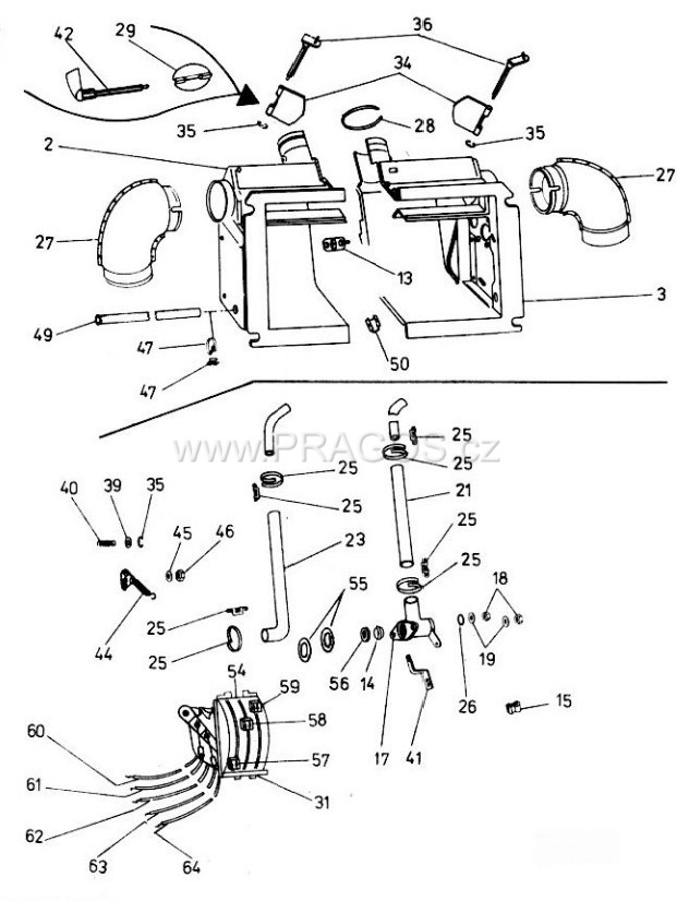 Diagram náhradních dílů