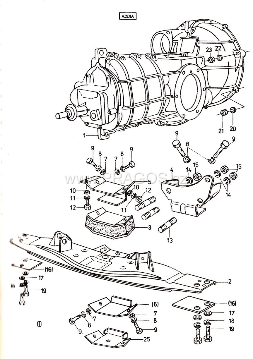 Diagram náhradních dílů